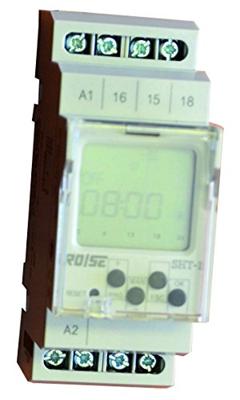 Rose LM SHT-1/UNI Schakelklok voor DIN-rails SHT-1/UNI Dagprogramma, Weekprogramma, Toevalsschakeling Rose LM SHT-1/UNI Schakelklok voor DIN-rails SHT-1/UNI Dagprogramma, Weekprogramma, Toevalsschakeling