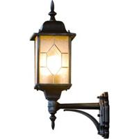 KonstSmide BuitenlampMilano Up zwart zilver gevlamd - 7247-759 - thumbnail