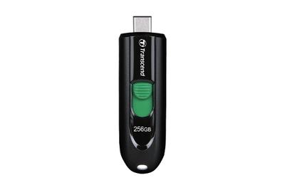Transcend JetFlash 790C USB-stick 256 GB Zwart TS256GJF790C USB-C 3.2 Gen 1