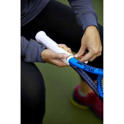 PACK OF 3 OVERGRIPS WILSON WHITE PRO PERFORATED