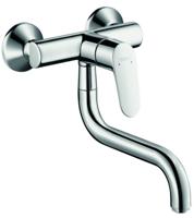 Hansgrohe Focus keukenkraan voor wandmontage chroom 31825000 - thumbnail