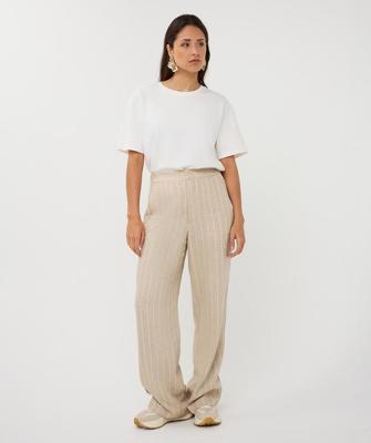 Esqualo Trousers Linen | Sand