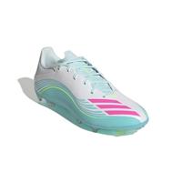 adidas F50 Messi League Gras / Kunstgras Voetbalschoenen (MG) Wit Turquoise Roze - thumbnail