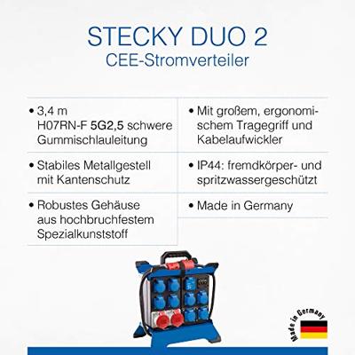 AS Schwabe Stecky DUO 2 60932 CEE-stroomverdeler 400 V 16 A