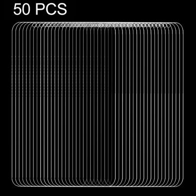 50 stuks 0 26 mm 9H 2.5D getemperd glas Film voor Galaxy J6 (2018) geen retailpakket
