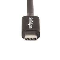 StarTech.com 50cm Thunderbolt 4 Kabel, 40Gbps, 100W PD, 4K/8K Video, Intel-Certified Thunderbolt Kabel, Compatibel met USB4/Thunderbolt 3/USB 3.2/USB Type-C/DisplayPort (TBLT4MM50CM) - thumbnail