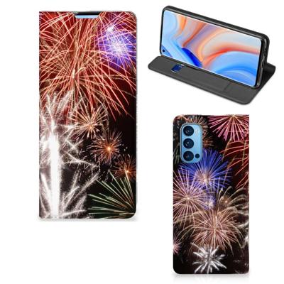 OPPO Reno4 Pro 5G Hippe | Standcase | Vuurwerk
