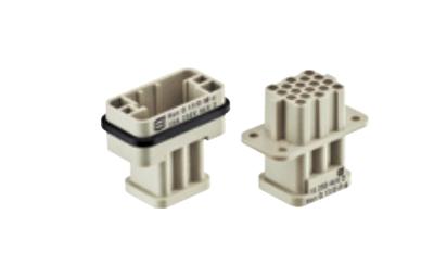 HARTING 09120083101 Businzetstuk Han® Q 8 + PE Crimpen 1 stuk(s) Piece