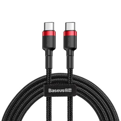 Baseus CATKLF-G91 USB-kabel 1 m USB C Zwart