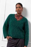 Studio Anneloes Liana Pullover 13231 Trui 7800 Bottle Green - thumbnail