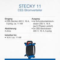 AS Schwabe Stecky 11 60960 CEE-stroomverdeler 400 V 16 A - thumbnail