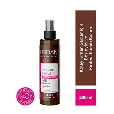 Urban Care Argan oil & keratin leave in conditioner spray 200 Milliliter