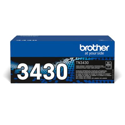 Brother toner, 3.000 pagina&apos;s, OEM TN-3430, zwart - thumbnail