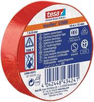 tesa 53988-00015-00 Isolatietape tesa Professional Rood (l x b) 10 m x 15 mm 1 stuk(s) - thumbnail