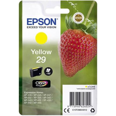 Epson Inktcartridge 29 Origineel Geel C 13 T 29844012