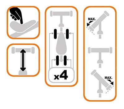 Loopfietsendrager met 4 wielen - PAW PATROL - PAT PATROUILLE - Mijn eerste Baby Walker loopfiets - Blauw en Rood