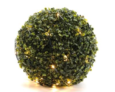 LED netverlichting buxus buit diameter 35cm-60L groen warm wit Lumineo - Lumineo