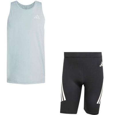 adidas adi365 Singlet 7&apos;&apos; Short Set Heren
