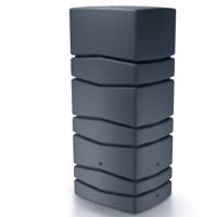 Regenton Aqua Tower 650 liter antraciet - thumbnail