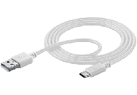 Cellularline Mobiele telefoon Kabel [1x USB-A - 1x USB-C] 1.2 m - thumbnail