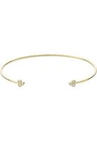 Fossil JF04113710 Armband Bangle Sutton staal-zirconia goudkleurig-wit - thumbnail