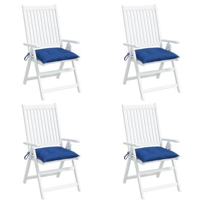 VidaXL Palletkussens 4 st 50x50x7 cm oxford stof blauw VidaXL Palletkussens 4 st 50x50x7 cm oxford stof blauw