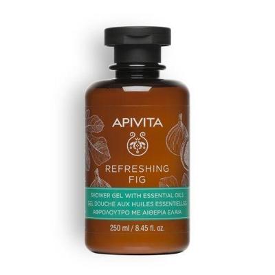 Apivita Refreshing Fig Shower Gel with Essential Oils 250ml