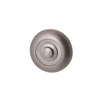 Hardbrass Beldrukker Kira rond - PVD Inox - thumbnail