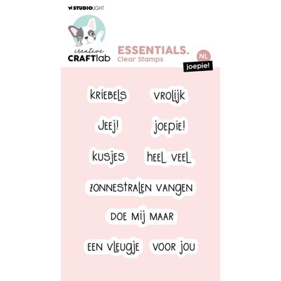 Creative Craftlab • essentials clear stamp nl joepie