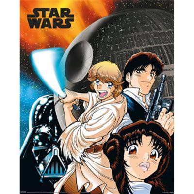 Poster Star Wars - Manga Madness 40x50cm