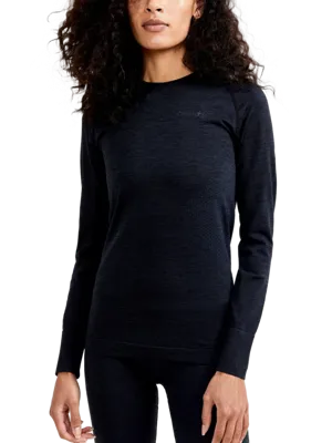 Craft 1911168 Core Dry Active Comfort Ls Wmn - Black/box - S