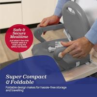 CHICCO Pocket Snack Table Elevator donkergrijs - thumbnail