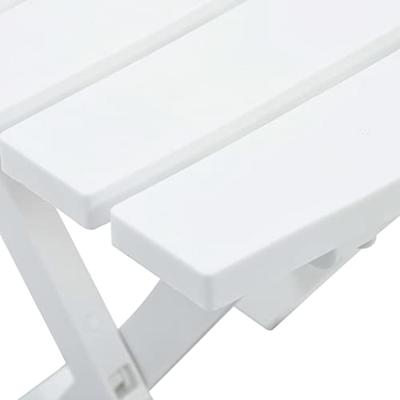 VidaXL Tuintafel inklapbaar 44,5x38,5x50 cm wit