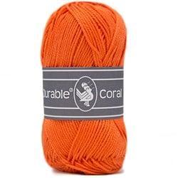 Durable Coral 2194 Orange - Haakgaren / Breigaren