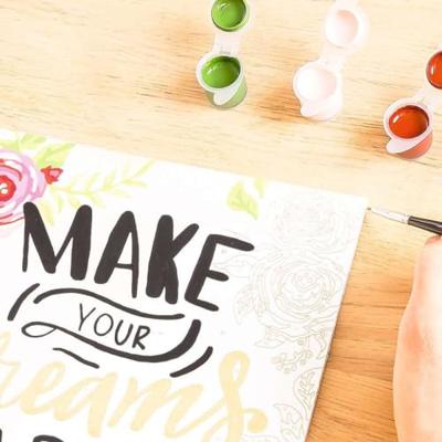 Ravensburger creart schilderen op nummer - make your dreams happen Ravensburger creart schilderen op nummer - make your dreams happen