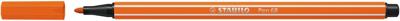 Viltstift stabilo pen 68/30 m vermiljoen | 10 stuks Viltstift stabilo pen 68/30 m vermiljoen | 10 stuks