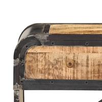 Dressoir 120x30x75 cm massief mangohout - thumbnail