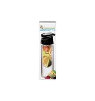 Fresh Flavor Water bottle zwart (700 ml) - thumbnail
