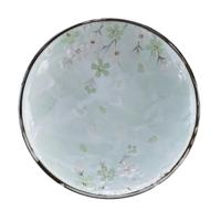 Mintgroen Bord - Green Cosmos - Ø 19.5cm - thumbnail