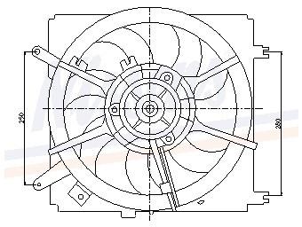 Koelventilator 85241