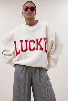 By-Bar Sweater bibi lucky patchwork | oyster melee