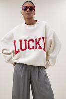 By-Bar Sweater bibi lucky patchwork | oyster melee - thumbnail