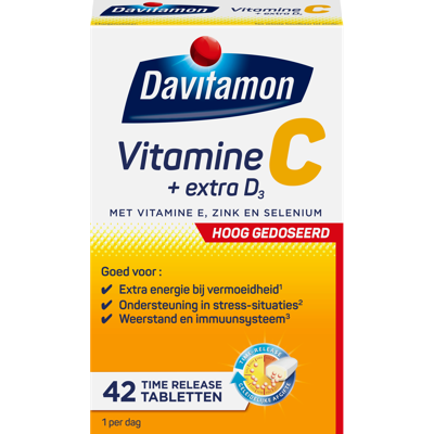 Davitamon Vitamine C Time Release Tabletten