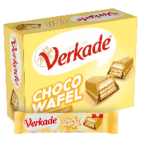 Verkade chocowafel karamel (24x 39,5g) - thumbnail