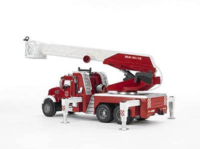 Bruder Mack Granite brandweerauto ladder en waterpomp