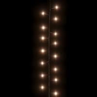 VidaXL Lichtslinger compact met 1000 led&apos;s warmwit 25 m pvc - thumbnail