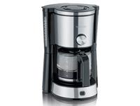 Severin KA 4825 TYPE SWITCH Koffiezetapparaat RVS, Zwart Capaciteit koppen: 10 Glazen kan - thumbnail