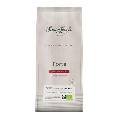 Simon Levelt Forte superior blend gemalen koffie bio 1 Kilogram