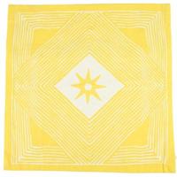 Fair Trade kussenhoes tribal geel 45 x 45 cm | 12 stuks - thumbnail