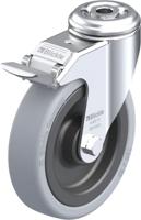 Blickle LKRA-VPA 126K-FI Zwenkwiel met rem Wieldiameter: 125 mm Draagvermogen (max.): 120 kg 1 stuk(s) - thumbnail